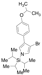 3-Bromo-4-(4-isopropoxyphenyl)-1-(triisopropylsilyl)-1H-pyrrole - image 1