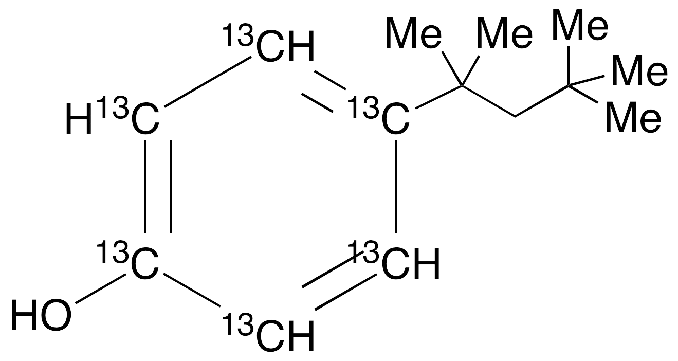 4-tert-Octylphenol-13C6 - image 1