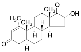 (5Alpha,16Alpha)-16-Hydroxy-1-methyl-androst-1-ene-3,17-dione - image 1