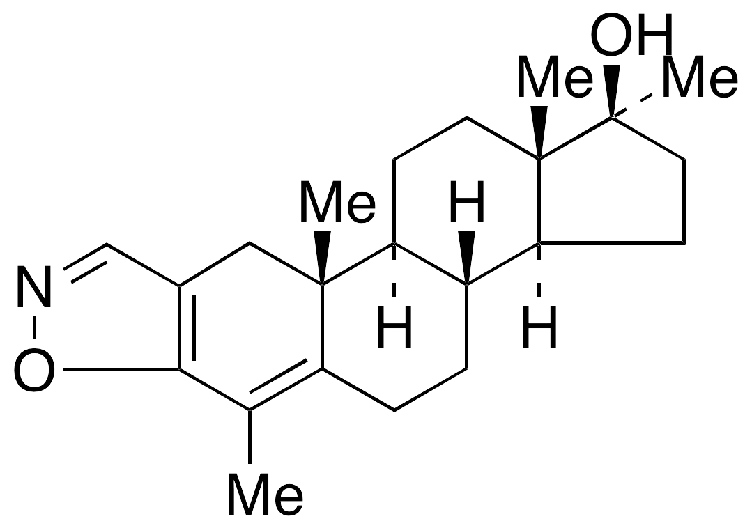 (17Beta)-4,17-Dimethyl-androsta-2,4-dieno[2,3-d]isoxazol-17-ol - image 1