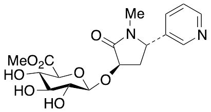trans-3'-Hydroxycotinine-O-Beta-D-glucuronide Methyl Ester - image 1