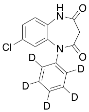 N-Desmethyl Clobazam-d5 - image 1