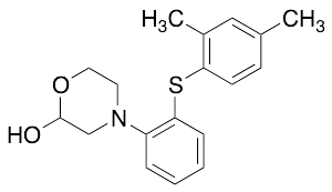 4-[2-[(2,4-Dimethylphenyl)thio]phenyl]-2-morpholinol - image 1