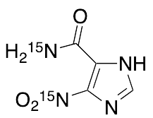5-Nitro-1H-imidazole-4-carboxamide-15N2 - image 1