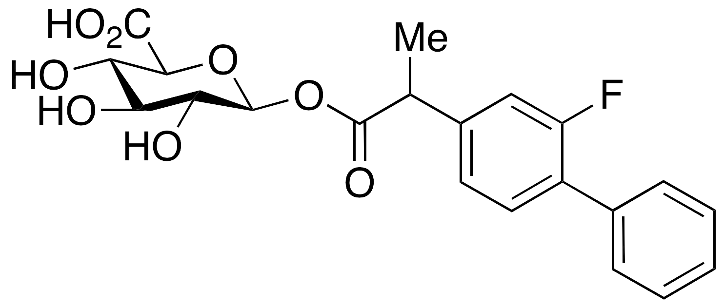 Flurbiprofen Acyl-Beta-D-glucuronide (Mixture of Diastereomers) - image 1