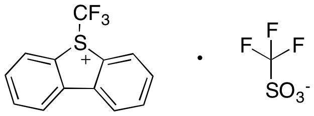 5-(Trifluoromethyl)dibenzothiophenium 1,1,1-Trifluoromethanesulfonate - image 1
