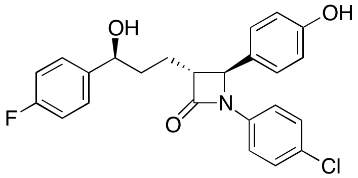 N-Des(4-Fluorophenyl)-N-(3-chlorophenyl)-ezetimibe - image 1