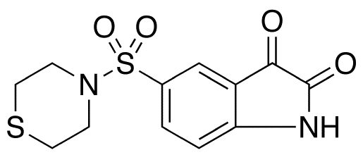 5-Thiomorpholinosulfonyl Isatin - image 1