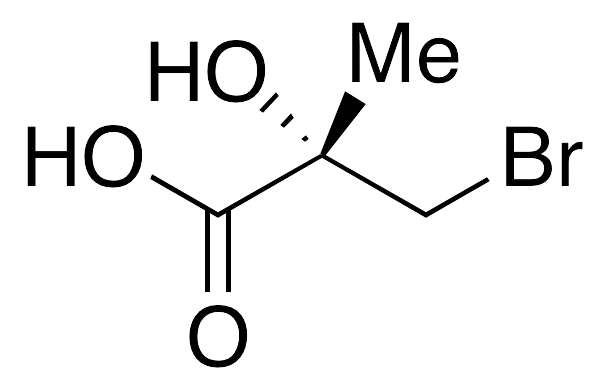 (2S)-3-Bromo-2-hydroxy-2-methylpropanoic Acid - image 1