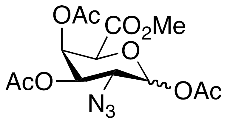 2-Azido-2-deoxy-D-galacturonate 1,3,4-Triacetate Methyl Ester - image 1