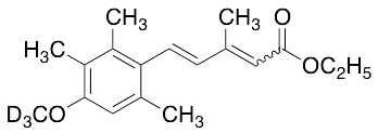 Ethyl-5-(4-methoxy-d3-2,3,6-trimethylphenyl)-3-methyl-2,4-pentadienoate(cis/trans Mixture) - image 1