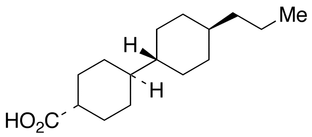 trans-4'-Propyl-(1,1'-bicyclohexyl)-4-carboxylic Acid - image 1