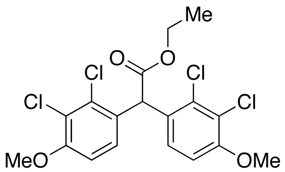 2,3-Dichloro-Alpha-(2,3-dichloro-4-methoxyphenyl)-4-methoxy-benzeneacetic Acid Ethyl Ester - image 1