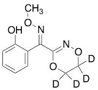 (E)-(5,6-Dihydro-1,4,2-dioxazin-3-yl)(2-hydroxyphenyl)methanone O-Methyloxime-d4 - image 1