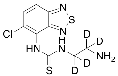 1-(2-Aminoethyl-d4)-3-(5-chlorobenzo[c][1,2,5]thiadiazol-4-yl)thiourea - image 1