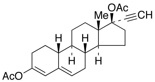 (17a)-19-Norpregna-3,5-dien-20-yne-3,17-diol 3,17-Diacetate - image 1