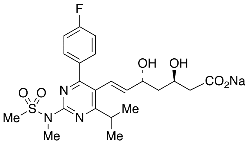 (3R,5R)-Rosuvastatin Sodium Salt - image 1