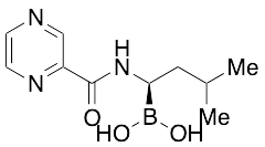 (R)-(3-Methyl-1-(pyrazine-2-carboxamido)butyl)boronic Acid - image 1
