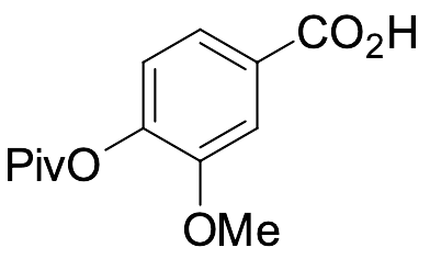 3-Methoxy-4-(pivaloyloxy)benzoic Acid - image 1
