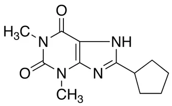 8-Cyclopentyl-1,3-dimethylxanthine - image 1