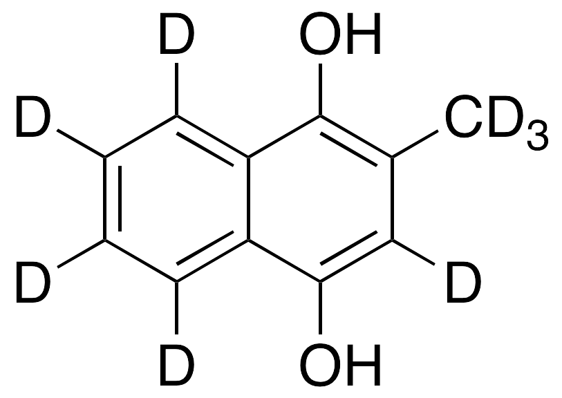 2-Methyl-1,4-naphthalenediol-d8 - image 1