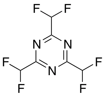 2,4,6-Tris(difluoromethyl)-1,3,5-triazine - image 1