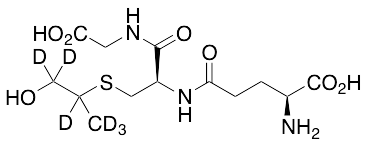 S-(1-Methyl-2-hydroxyethyl)glutathione-d6 - image 1
