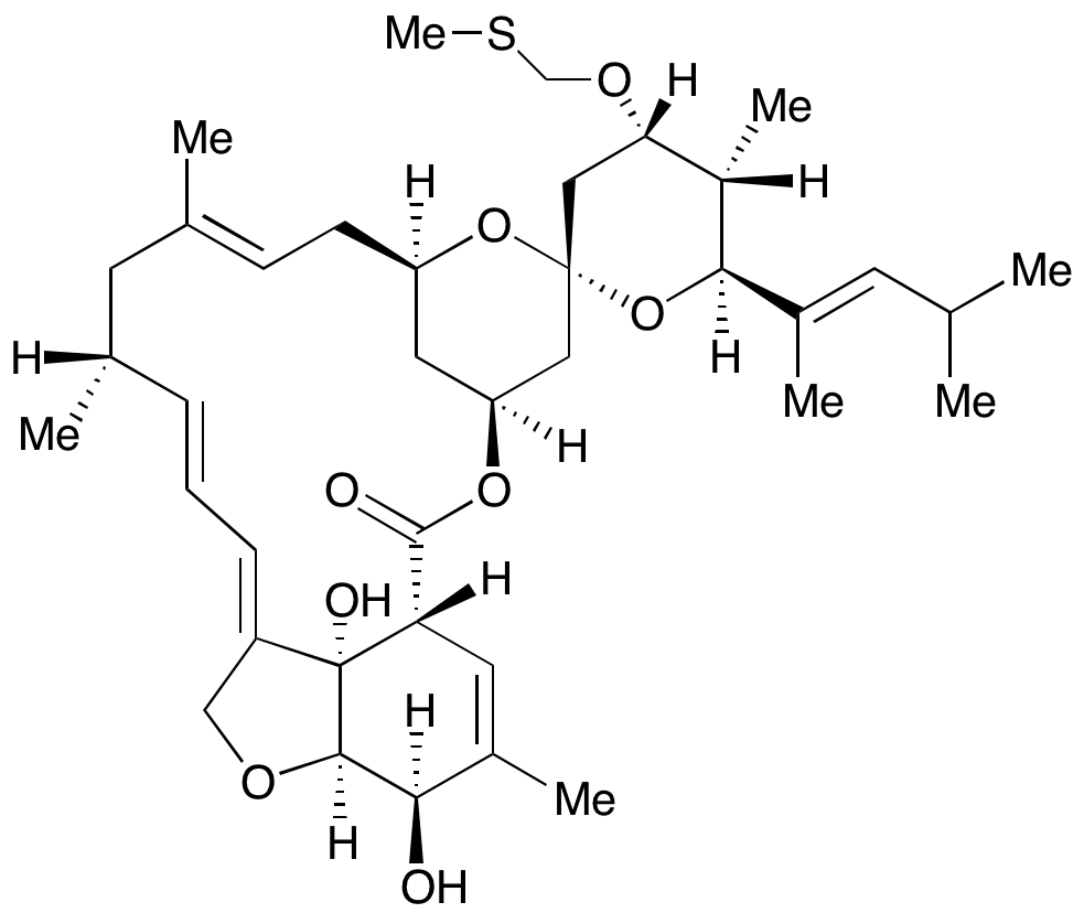 (I2,3S)-23-des(methoxyimino)-23-[(methylsulfanyl)methoxy]moxidectin - image 1