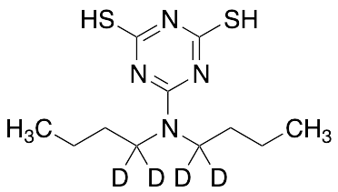 6-(Dibutylamino)-1,3,5-triazine-2,4-dithiol-d4 - image 1