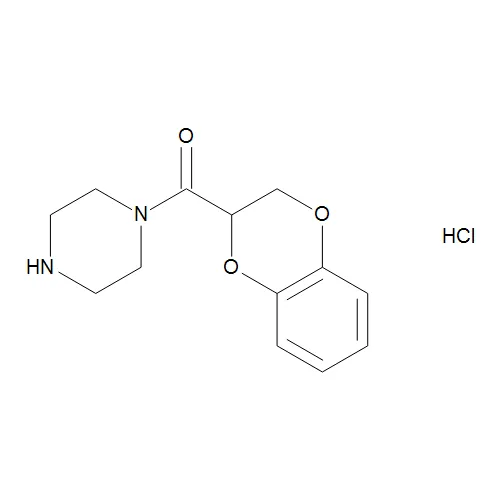 1-[(2,3-Dihydro-1,4-benzodioxin-2-yl)carbonyl]piperazine Monohydrochloride - image 1