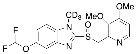 N-Methyl Pantoprazole-d3 (Mixture of 1 and 3 isomers) - image 1