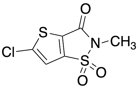 5-Chloro-2-methyl-thieno[2,3-d]-isothiazolidin-3-one-1,1-dioxide - image 1