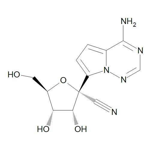 (2R,3R,4S,5R)-2-(4-Aminopyrrolo[2,1-f][1,2,4]triazin-7-yl)-3,4-dihydroxy-5-(hydroxymethyl)tetrahydrofuran-2-carbonitrile - image 1