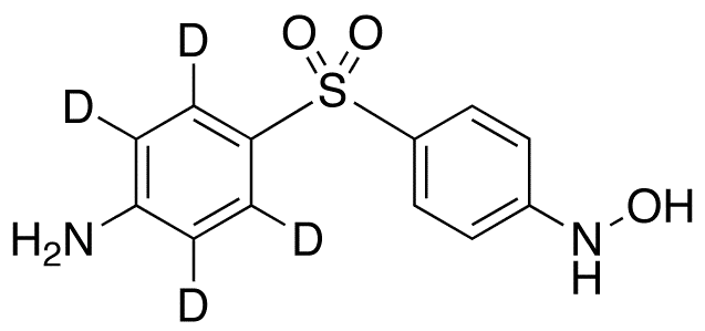 Dapsone Hydroxylamine-d4 - image 1