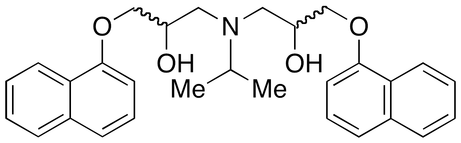 1,1'-[(1-Methylethyl)imino]bis[3-(1-naphthalenyloxy)-2-propanol - image 1