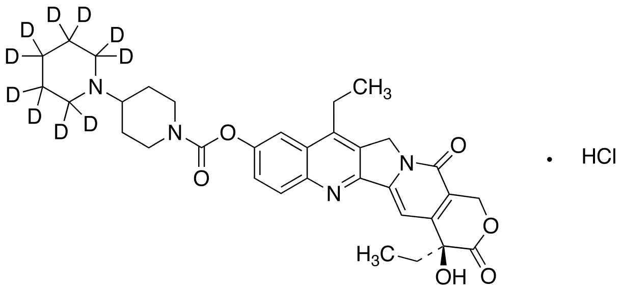Irinotecan-d10 Hydrochloride (Major) - image 1