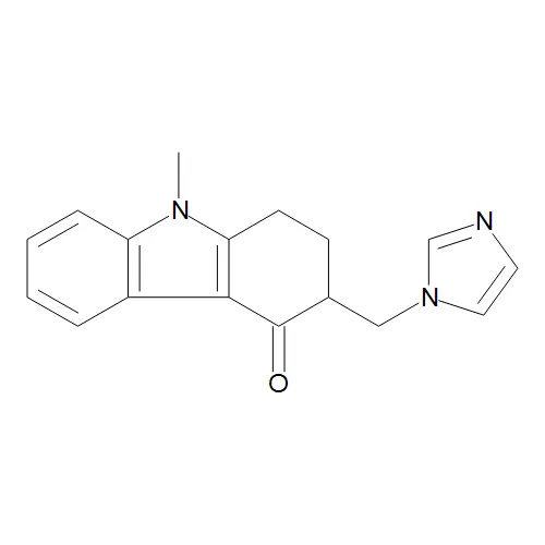 1,2,3,9-Tetrahydro-3-(1H-imidazol-1-ylmethyl)-9-methyl-4H-carbazol-4-one (Ondansetron Impurity G) - image 1