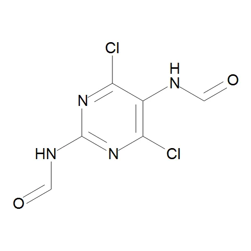 4,6-Dichloro-2,5-diformamidopyrimidine - image 1