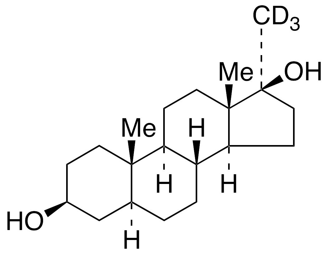 17-Methyl-5Alpha-androstane-3Beta,17Beta-diol-d3 - image 1