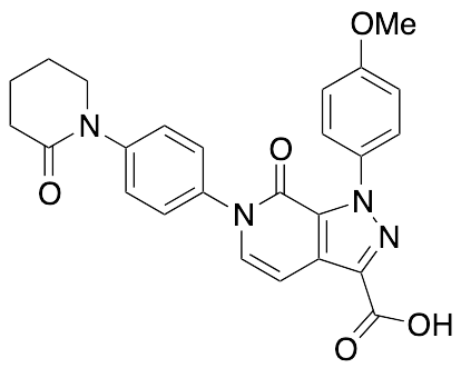 1-(4-Methoxyphenyl)-7-oxo-6-(4-(2-oxopiperidin-1-yl)phenyl)-6,7-dihydro-1H-pyrazolo[3,4-c]pyridine-3-carboxylic Acid - image 1