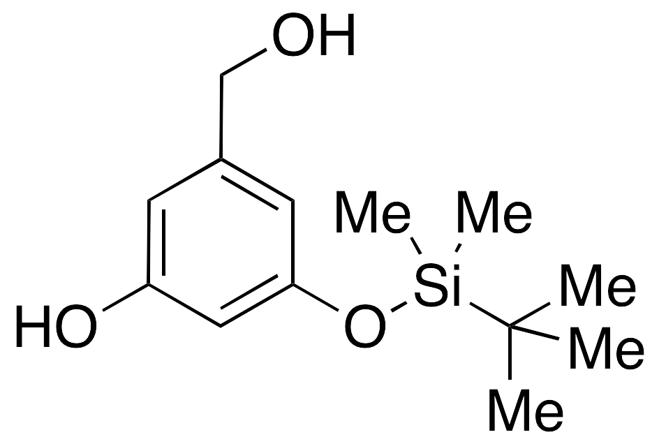 3-[[(tert-Butyl)lsilyl]oxy]-5-hydroxy-benzenemethanol - image 1