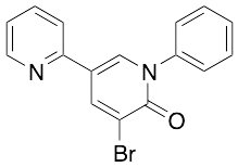 3-Bromo-5-(2-pyridyl)-1-phenyl-1,2-dihydropyridin-2-one - image 1