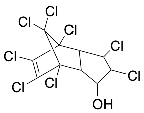 2,3,4,5,6,7,8,8-Octachloro-2,3,3a,4,7,7a-hexahydro-4,7-methano-1H-inden-1-ol (Mixture of Diastereomers) - image 1