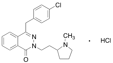 4-[(4-Chlorophenyl)methyl]-2-[2-(1-methyl-2-pyrrolidinyl)ethyl]-1(2H)-phthalazinone Hydrochloride - image 1
