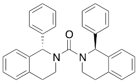 Bis[(1S)-3,4-dihydro-1-phenyl-2(1H)-isoquinolinyl]-methanone - image 1