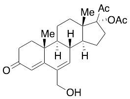 17-(Acetyloxy)-6-(hydroxymethyl)-pregna-4,6-diene-3,20-dione - image 1