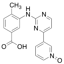 4-Methyl-3-[[4-(3-pyridinyl)-2-pyrimidinyl]amino]-benzoic Acid N-Oxide - image 1