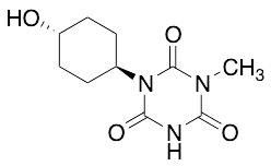 rel-trans-1-(4-Hydroxycyclohexyl)-3-methyl-1,3,5-triazinane-2,4,6-trione - image 1