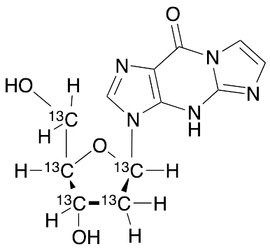 1, N2-Etheno-2'-deoxyguanosine-13C5 - image 1