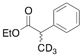 2-Phenylpropionic Acid Ethyl Ester-d3 - image 1